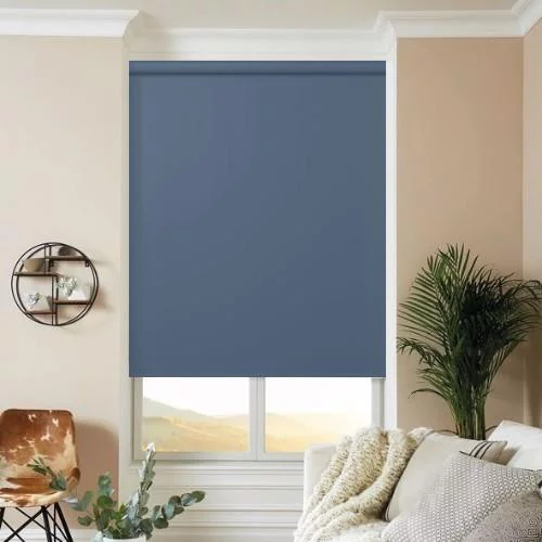 Belen Sapphire Electric Roller Blind | Online Blindz