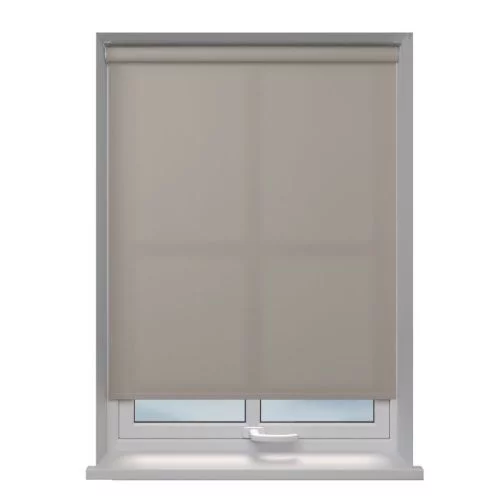 Maren Taupe Electric Roller Blind | Online Blindz