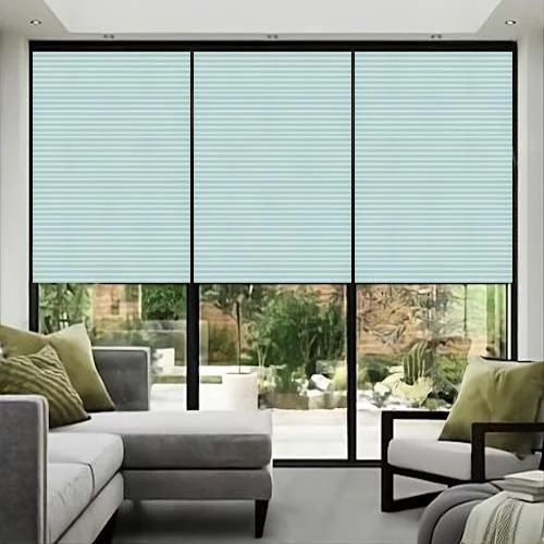 Watergate Mint Pleated Blind | Online Blindz