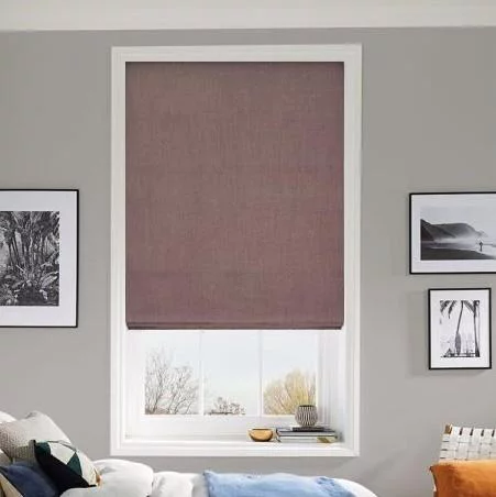 Kara Blush Roman Blind | Online Blindz