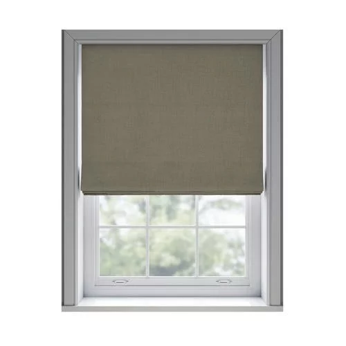 Kara Hessian Roman Blind | Online Blindz