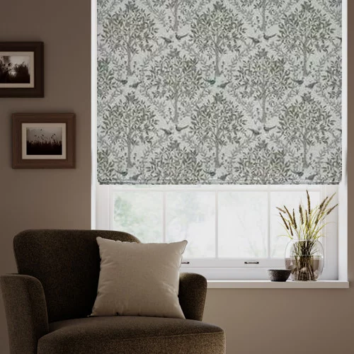 Kerensa Teal Roman Blind | Online Blindz