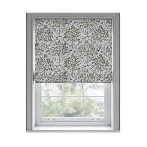 Kerensa Teal Roman Blind | Online Blindz