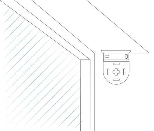 Blair Teal Roller Blind | Online Blindz fitting guide P1?>