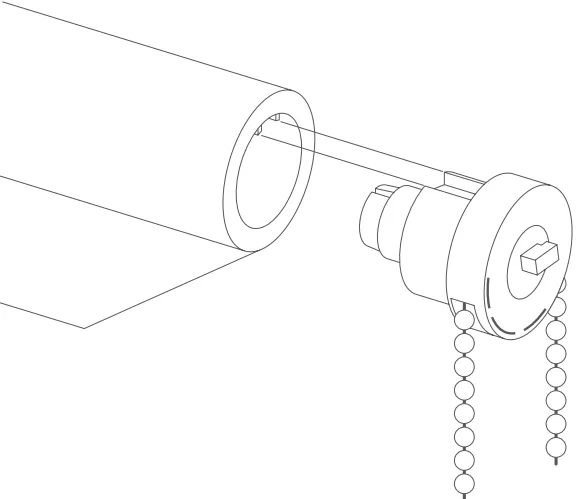 Ashby Picket Fence Roller Blind | Online Blindz fitting guide P3?>