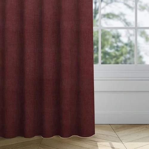 Kara Cranberry Curtains | Online Blindz