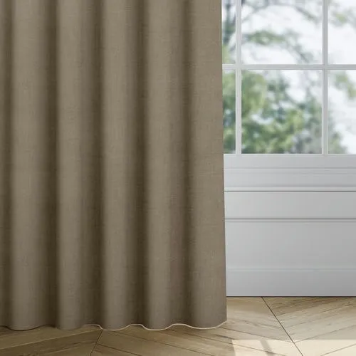 Kara Hessian Curtains | Online Blindz