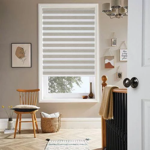 Verdi Natural Linen Day and Night Blind | Online Blindz