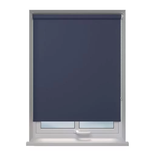 Belen Indigo Electric Roller Blind | Online Blindz