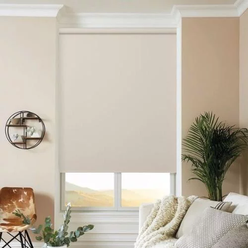 Belen Modesty Electric Roller Blind | Online Blindz