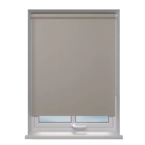 Belen Taupe Electric Roller Blind | Online Blindz