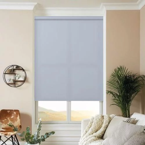 Maren Mineral Electric Roller Blind | Online Blindz