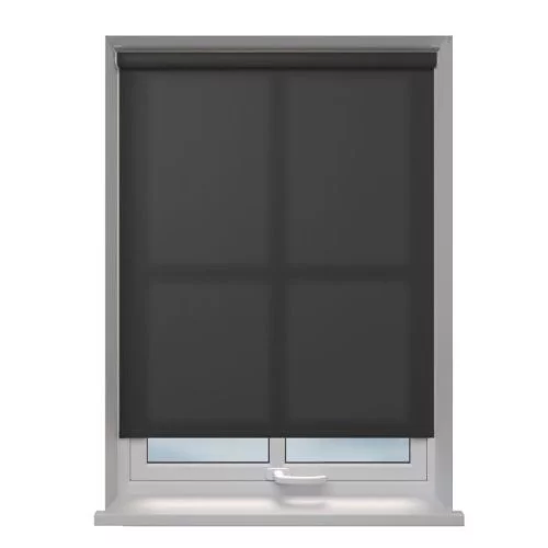 Maren Noir Electric Roller Blind | Online Blindz