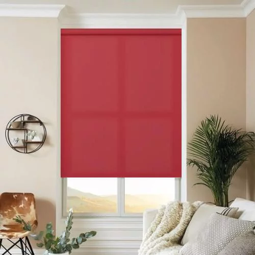 Maren Scarlett Electric Roller Blind | Online Blindz