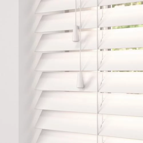 Adah LS 50mm Slat Faux Wood Blind | Online Blindz