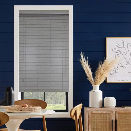 Croft LS 50mm Slat Faux Wood Blind | Online Blindz