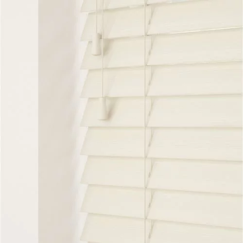 Hadley LS 50mm Slat Faux Wood Blind | Online Blindz