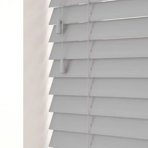 Harlow LS 50mm Slat Faux Wood Blind | Online Blindz