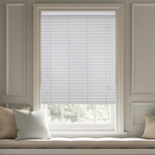 Hazen LS 50mm Slat Faux Wood Blind | Online Blindz