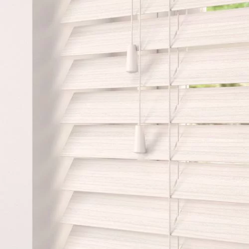 Holly LS 50mm Slat Faux Wood Blind | Online Blindz