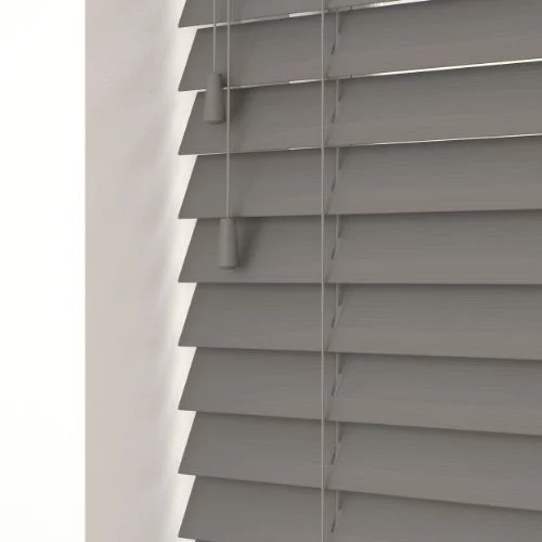 Lara LS 50mm Slat Faux Wood Blind | Online Blindz