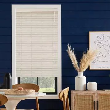 Ramona LS 50mm Slat Faux Wood Blind | Online Blindz