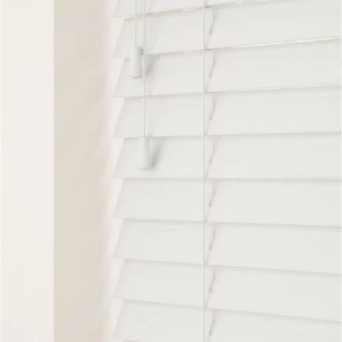 Rowan LS 50mm Slat Faux Wood Blind | Online Blindz