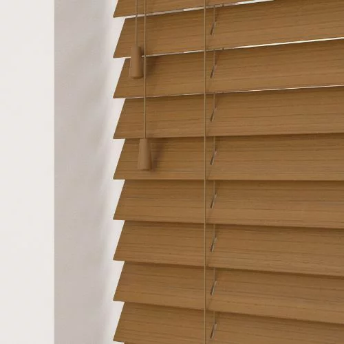 Viola LS 50mm Slat Faux Wood Blind | Online Blindz