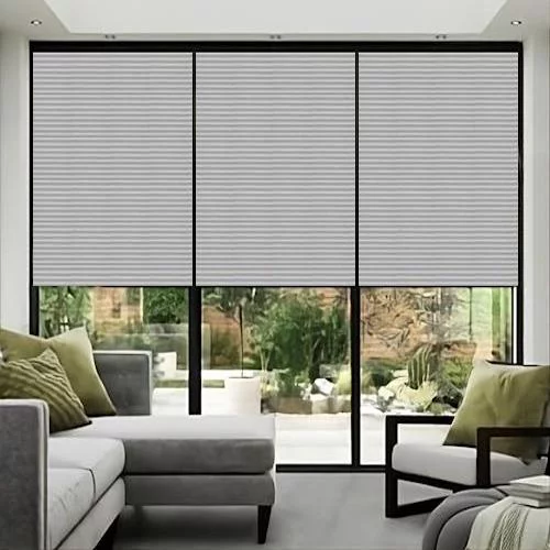 Array Cool Grey Honey Comb Blind | Online Blindz