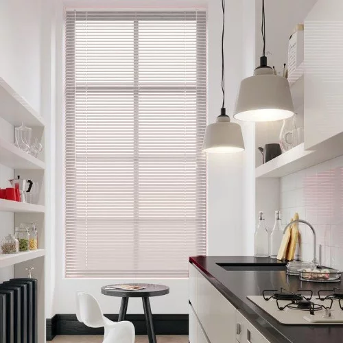 Minimalist White Metal Venetian Blind | Online Blindz