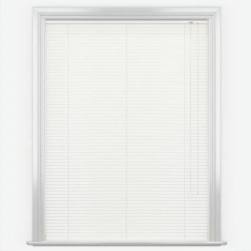 Minimalist White Metal Venetian Blind | Online Blindz