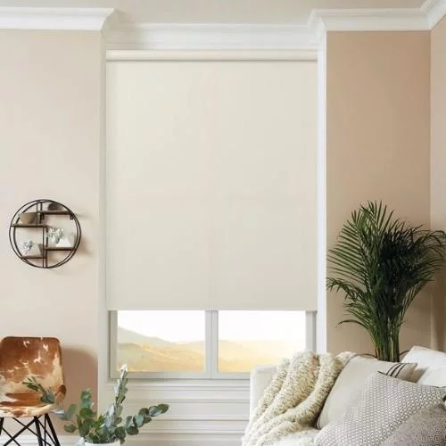 Maren Oyste No Drill Roller Blind | Online Blindz