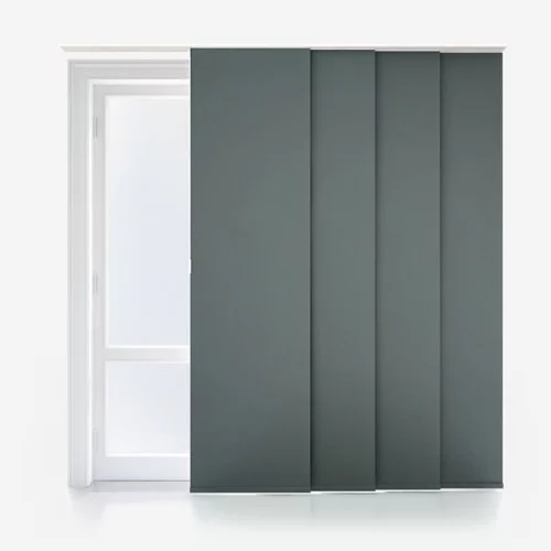 Leliana Blackout Anthracite Grey Panel Blind | Online Blindz