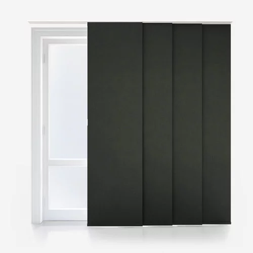 Leliana Blackout Black Panel Blind | Online Blindz