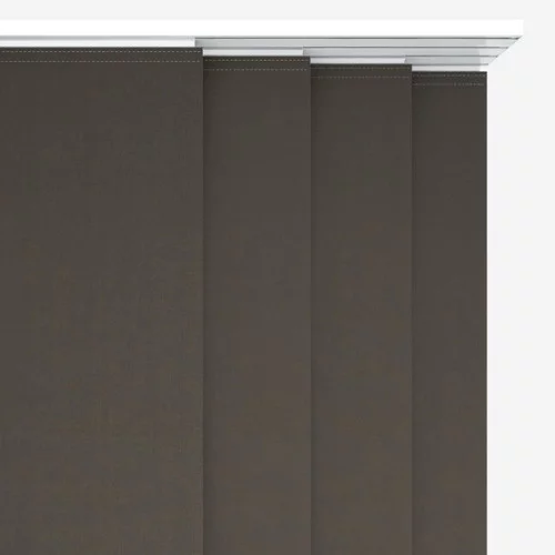 Leliana Blackout Brown Panel Blind | Online Blindz