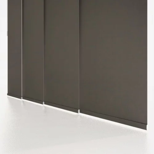 Leliana Blackout Brown Panel Blind | Online Blindz