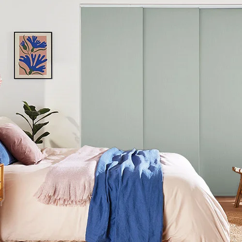 Leliana Blackout Cool Grey Panel Blind | Online Blindz