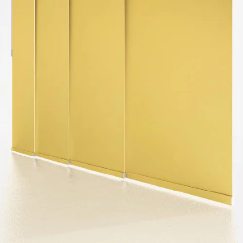 Leliana Blackout Daffodil Yellow Panel Blind | Online Blindz