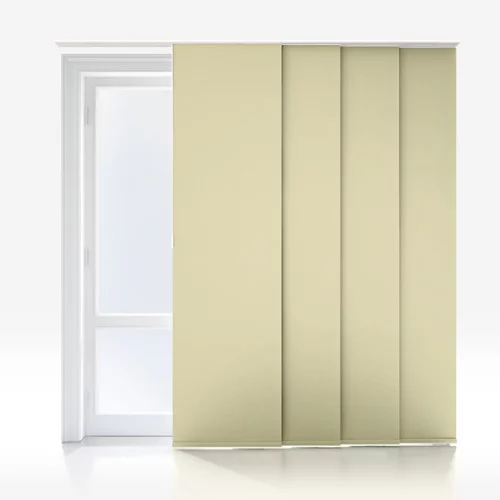 Leliana Blackout Ivory Panel Blind | Online Blindz