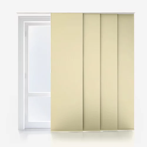 Leliana Blackout Natural Panel Blind | Online Blindz