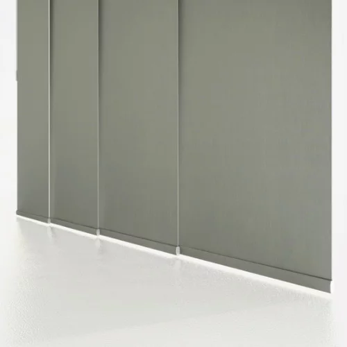 Leliana Blackout Pewter Panel Blind | Online Blindz