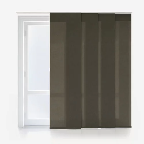 Leliana Brown Panel Blind | Online Blindz