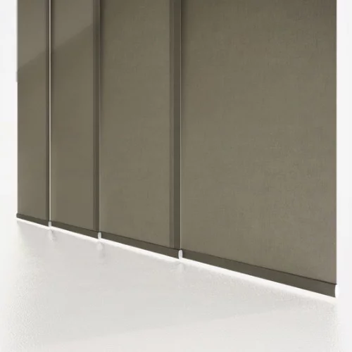 Leliana Brown Panel Blind | Online Blindz