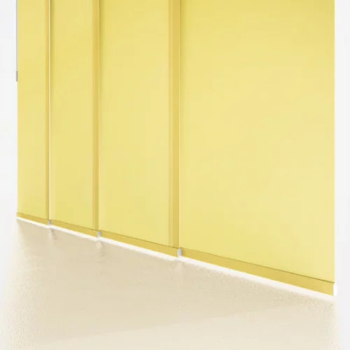 Leliana Daffodil Yellow Panel Blind | Online Blindz