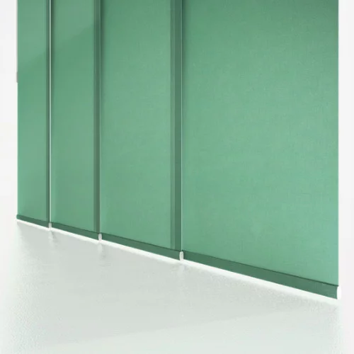 Leliana Hunter Green Panel Blind | Online Blindz