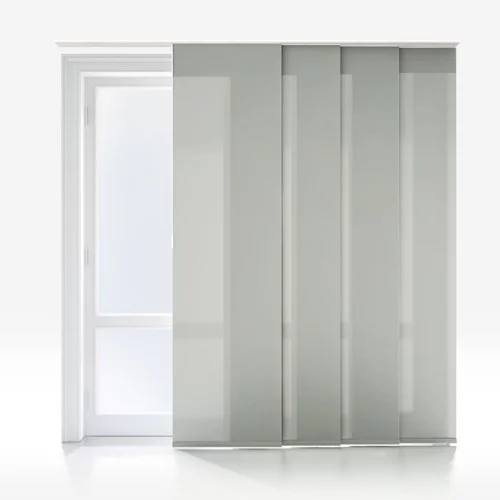 Leliana Silver Grey Panel Blind | Online Blindz