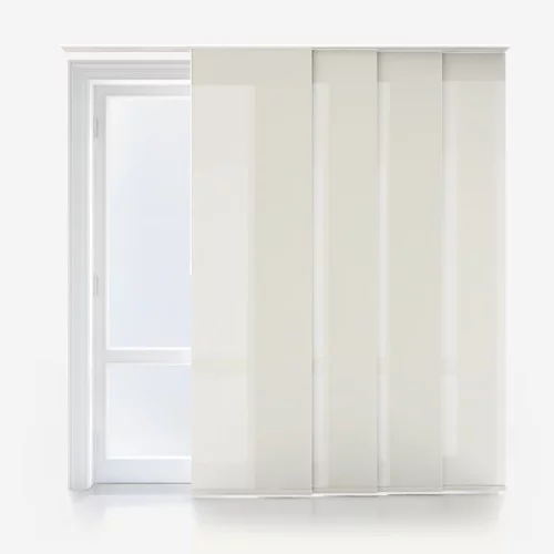 Leliana White Panel Blind | Online Blindz