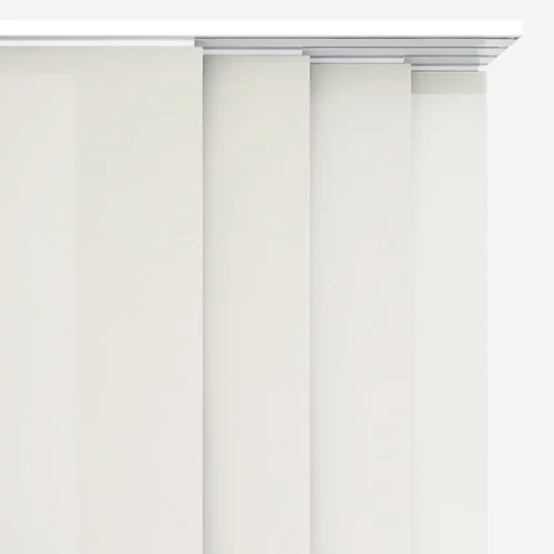 Leliana White Panel Blind | Online Blindz