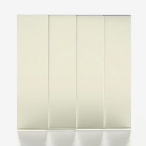 Vivienne Blackout Cream Panel Blind | Online Blindz