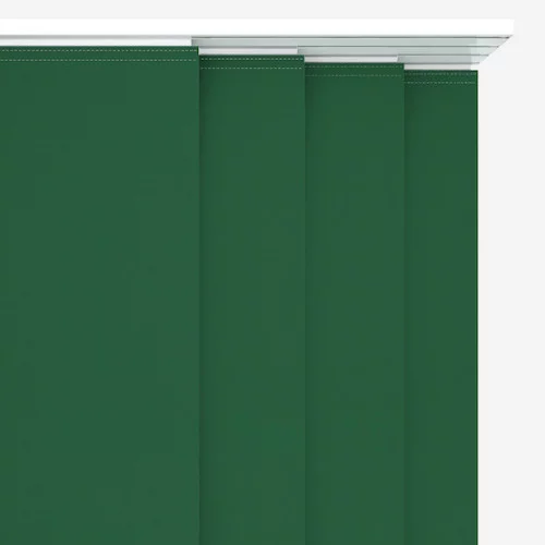 Vivienne Blackout Forest Green Panel Blind | Online Blindz